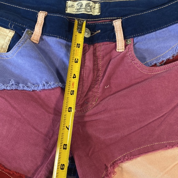 Free People • Supernova Cord Jeans in Young Lovers Corduroy Bell Bottoms - Picture 11 of 14